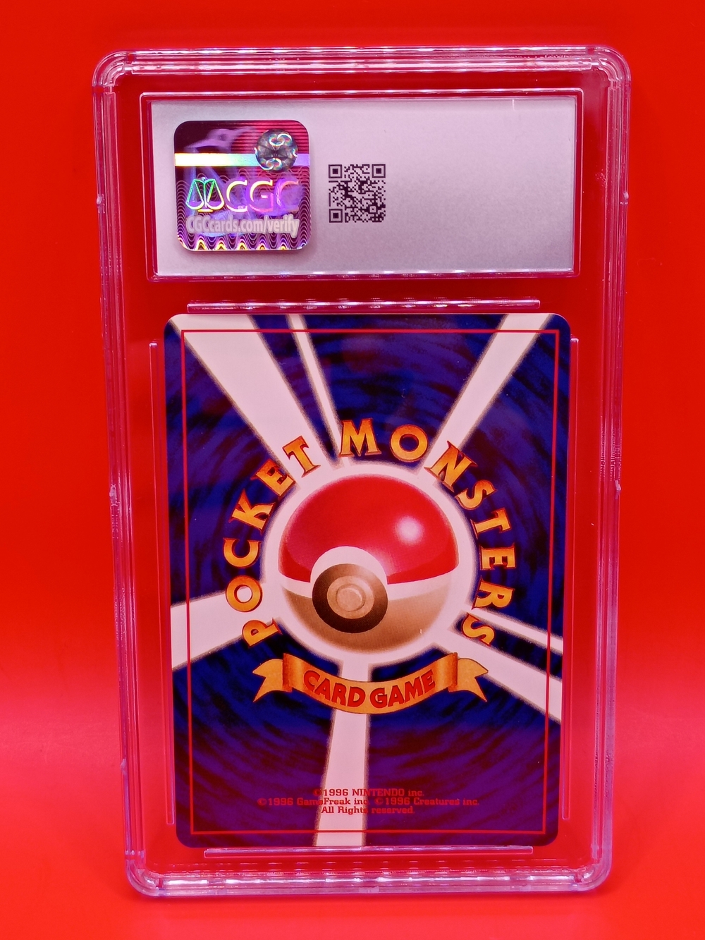 Espeon Holo Crossing the Ruins CGC 9 Mint Japanese Old Back Pokémon TCG - Picture 2 of 2